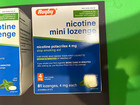 Rugby Nicotine Polacrilex Mini Lozenges 4mg Mint Flavor  81 Count