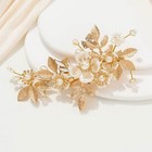 Brides Wedding Flower Hair Clips Crystal Flower Hair Clips French Rhinestone    