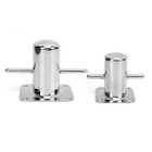 316 Stainless Steel Single Mooring Bitt Heavy Duty Cross Bollard Cleat Marine  