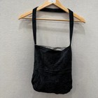 Juicy Couture Women s Black Velour Gold Embroidered Crest Logo Classsic Tote Bag