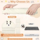 4 Pcs Baby Towels Set  32x32 In Hooded Bath Towel And 3 Pcs Baby Washcloths F   