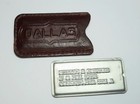Vintage Charga-plate Credit Card Metal Plate Dallas Store Revolving Charge Name