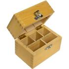 Gold Silver Platinum Jewelry Testing Acid   Stone W  Wood Storage Box Kit 8 Pcs