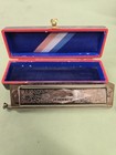 M  Hohner Super Chromonica Harmonica  6 Pount Star Rare Vintage Antique