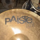 Paiste 201 Bronze Series 16 Inch Crash Cymbal Bronze Drum Percussion 16 In