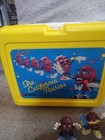 Vintage 1987 California Raisins Thermos Lunchbox Set Yellow W Raisins