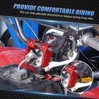 Pair 7 8  Handlebar Risers Clamp Bracket For Yamaha Raptor 700 700r 2013-2026