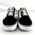 Vans Old Skool Checkerboard Men s Black White Suede Canvas Sneakers Size 15