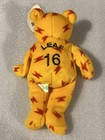 Ryan Leaf  16 Salvino   s Bammers Nfl Plush Beanie Bear San Diego Chargers W  Tag