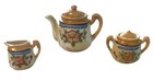  vintage Japan Miniature Child s Floral Porcelain Tea Lot 21 Pieces Rose Pattern
