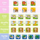 6 Pack Wooden Puzzles 5 9 Inches X X 0 4 Inches  Multiple Colors