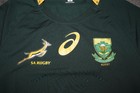 South Africa Rugby World Cup 2015 Jersey Asics Shirt Springboks Players Issue M