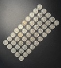 Silver Roosevelt Dimes  - 1 Roll - 50 Coins - 90  Silver - 5  Fv