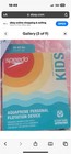 Speedo Child Pfd Life Jacket Vest Swim Ski Us Coast Guard Approved 30-50 Lbs New