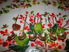 Lot  6  Old  Islamic Silver Fruit Sherbet Spoon Turkish Ottoman Sultan 19th  800