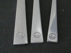 3 Pc Vintage Eastern Airline First Class Cutlery Set Fork Knife Spoon Silverware