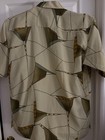 Vintage Gachu Geometric Abstract Shirt Xl Retro Martini Are Deco Mid Century