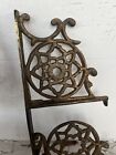 Vintage C1890 Cast Metal Shelf Brackets 10 5 X 6 25    Unique Victorian Design