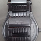 Harley-davidson Stainless Steel Wristwatch Black Dial Water Resistant