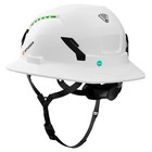 Studson Shk-1 Type Ii Class C Full Brim Vented Safety Heimet white  New Us Stock