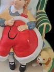 Vintage 1994 Christmas Holly Hobbie Porcelain Figurine Jolly Holidays 5 75  Tall