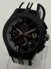 Refurbished Scuderia Ferrari Chrono Quartz Black Dial Sub-sec date Wristwatch