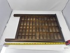 Antique Letterpress Wood Type Drawer Hamilton Helvetica Typography Shadow Box