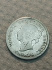 1884 Canada Silver 5 Cents Victoria