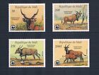 2 3 Off  23 20 Scott Value - 1986 Mali African Wildlife  Antelopes Mnh Nh Umm