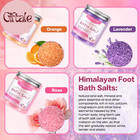 Bath Salts For Soaking Himalayan Pink Bath Feet Soka Sea Salt 3 Set Kit Lavender