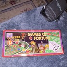 Games Of Fortune Roulette Wheel Casino Set With Chips And Cards