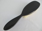 Antique Ebony Hair Brush Paddle Dressing Table Dresser Wooden Vanity Vintage