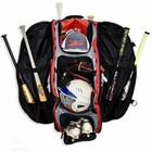 No Error Sports Dinger Baseball Bat Bag With Wheels -15 Pocket Baseball Gear Bag