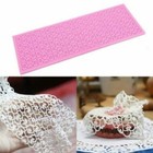 Diy Lace Silicone Mold Mould Sugar Craft Fondant Mat Cake Decorating Baking Tool