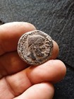 Superb Celtic Coin In Bronze face Solar And Warrior