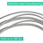 1 16 Wire Rope Stainless Steel Aircraft Cable Wire Cable 328ft Strand Core 7x7