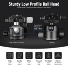 Neewer Gm36d Ball Head - 33lb Load  Arca Qr  1 4  Screw