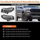 Aspaton Fog Light Assembly Compatible With Frontier 2022-2024 titan Xd 2020-2   