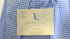 Pottery Barn Kids Gingham Check Dust Ruffle Crib Baby Nursery Bed Skirt Blue  