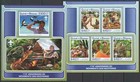 Fd0308 2017 Guinea-bissau Scouting Boy Scouts Birds Mushrooms  9440-4 bl1629 Mnh