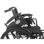 Mckesson Lightweight 18  Wheelchair With Elevating Leg Rests