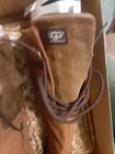Ugg  elsa  Waterproof Boot Chestnut Women s Size 8 Knee High Boot Nwb