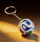 Fifa World Cup 2026 Mini Soccer Ball Keychain- Colorful Souvenir Key Ring Gift