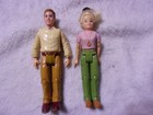 Fisher Price Dollhouse Loving Family Doll Lot 