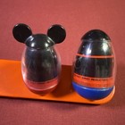 Vintage Weebles Wobbles Lot Of 2  Figures Walt Disney Goofy   Mickey Mouse
