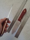 Aluminium Training Knife Martial Arts Practice Realistic Weight Wooden Handle