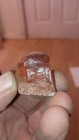 Spessartite Raw  3 Banded Colors  One Of A Kind Transparent 25 Carats Rough