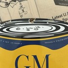 Vintage Gm Chevrolet Motor Oil Can 8x11 Inches Porcelain Enamel Sign