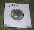 Rfm 87564 World Coins Silver Canada 1943 25 Cents Xf Condition  Km35