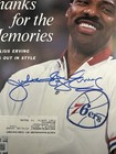 Julius Erving Autographed Sports Illustrated Magazine Full 5 4 87 Beckett Bas